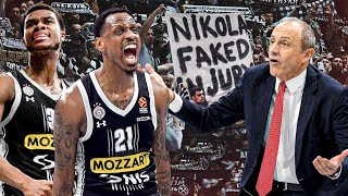 Partizan Fans Mock Mirotic amp Inspire A 314 Run 🤯 [upl. by Neille]