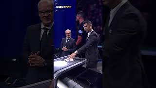 Cristiano Ronaldo really enjoyed the Champions League draw  shorts [upl. by Remoh]