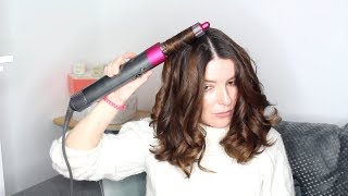 Dyson Airwrap Styler  How To Use it Does it Work Is it Worth it [upl. by Drusilla]