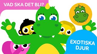 Bolibompa Mini Vad ska det bli Exotiska djur [upl. by Nalyac]