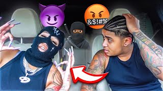 ACTING “HOOD” TO SEE HOW MY HUSBAND REACTS 🫢 HILARIOUS REACTION [upl. by Haelat]