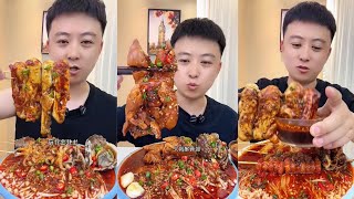 Chinese Eating Delicious Seafood ASMR MUKBANG asmreating eatingsounds seafood [upl. by Proctor362]