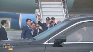 US President Joe Biden departs from Vietnam heads to Alaska for 9 11 memorial I News9 [upl. by Lesley739]