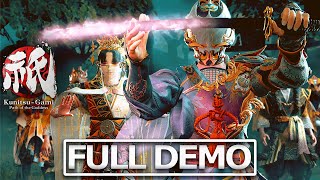 Kunitsu Gami Path Of The Goddess Gameplay Walkthrough Part 1 Full Demo No Commentary 4K 60FPS [upl. by Nilhsa]