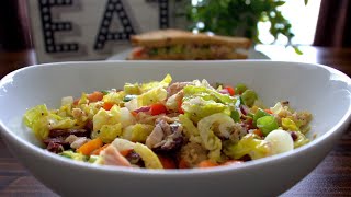 Fresh amp Flavorful Mediterranean Tuna Salad  Quick 10Minute Recipe [upl. by Coshow]