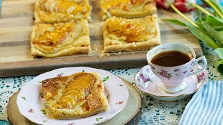 A Fancy Puff Pastry Tart thats SO Easy to Make Pear Frangipane [upl. by Akinorev752]