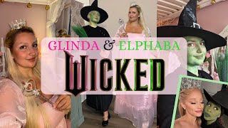 Transforming into GLINDA amp ELPHABA from Wicked [upl. by Sami513]