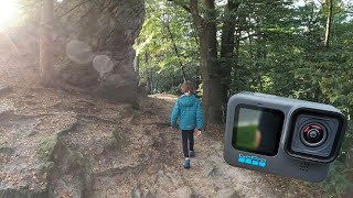 GoPro Hero 10  Slow Motion in 4K mit 120fps  Footage  Zeitlupe  Dörenther Klippen [upl. by Karrie]