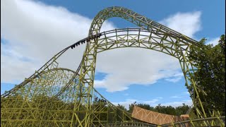 Zadra at Energylandia Recreation INSANE NEW 2020 RMC Hybrid Coaster [upl. by Nevear]