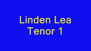 Linden Lea tenor1wmv [upl. by Attelocin]