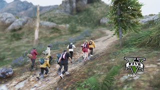 MENDAKI GUNUNG TERTINGGI DI GTA V  GTA V ROLEPLAY [upl. by Hew109]