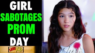 Girl SABOTAGES PROM Day She Instantly Regrets It  LOVE XO [upl. by Griffith]