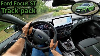 2023 Ford Focus ST Track Pack  POV test drive [upl. by Nnahaid]