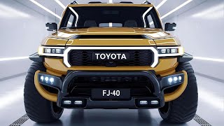 NEW 2025 Toyota FJ Cruiser Revealed The Ultimate OffRoad Adventure SUV [upl. by Mac]