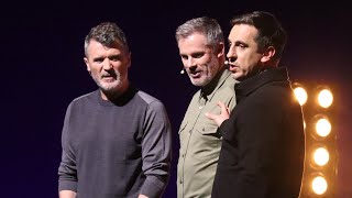 The Overlap in Dublins 3arena with Gary Neville Jamie Carragher and Roy Keane Review Vlog [upl. by Asnerek]