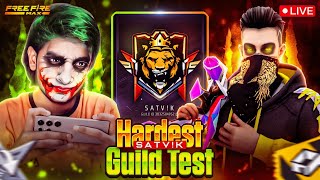 EVARONY IS LIVE👻GARENA FREE FIRE💀GUILD TEST LIVE playgalaxy [upl. by Neleb264]