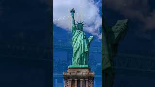 The Iconic Statue of Liberty – A MustSee in NYC travelyoutubeshorts [upl. by Joelie211]