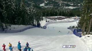 Mens Downhill Alpine Skiing Full Event  Vancouver 2010 Winter Olympics [upl. by Tali120]