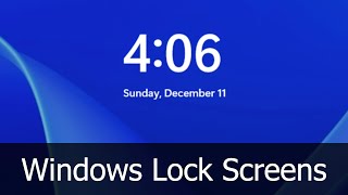 Windows Lock Screens NT 31  11  Betas [upl. by Whitelaw]