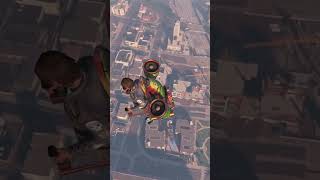 Thruster vs oppressor mk2 shorts gta gta5 pvp [upl. by Rtoip]