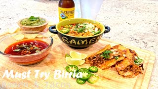 How to Make the Best Birria Ramen amp Tacos [upl. by Ainoval]