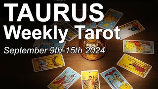 TAURUS WEEKLY TAROT READING quotONE PATH OPENS ANOTHER IS BLOCKEDquot September 9th to 15th 2024 tarot [upl. by Anilad171]