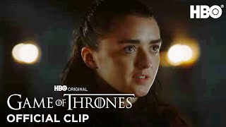 Arya Stark amp Sansa Stark Are Reunited  Game Of Thrones  HBO [upl. by Lyndell]