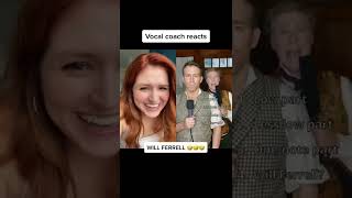 RYAN REYNOLDS amp WILL FERRELL  Vocal Coach Reacts shorts [upl. by Freberg]