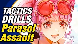 Fire Emblem Heroes  Tactics Drills Grandmaster 116 Parasol Assault FEH [upl. by Dielle]