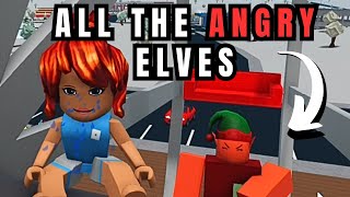 ALL the ANGRY ELVES from the BLOXBURG ELF HUNT 2023 [upl. by Paget636]