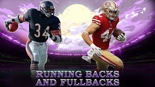 Football Basics  Difference Between Running Backs and Fullbacks [upl. by Leamiba]