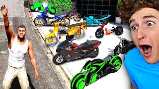 Collecting RARE Billionaire SUPER BIKES In GTA 5 Mods [upl. by Nileuqaj467]