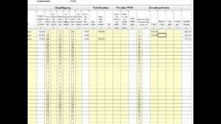 Excel Reisekosten Vorlage 2014 [upl. by Llet]