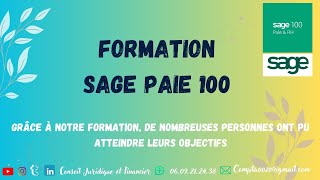 Extrait 9  Formation Sage Paie a Distance 0609212438 [upl. by Mareah]