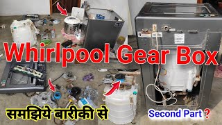 Whirlpool washing machine gearbox change  automatic washing machine Whirlpool gearbox change  Wm [upl. by Notnek]