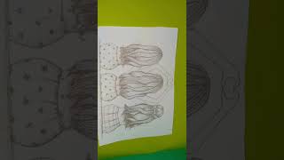 Cute dest friend drawing art two and three  dest friend drawing cute bestie [upl. by Mcnelly]