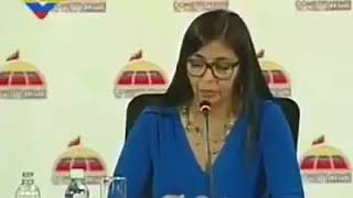 Delcy Rodríguez quotEliminaremos el internet en toda Venezuelaquot [upl. by Wendel]