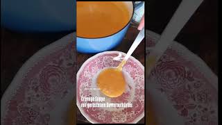 geröstete Kürbissuppe 🍂 I nährend amp cremig I Gesund und Kind ❤️ shorts pumpkinrecipes autumn [upl. by Ahsinik]