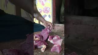 buffalo Halal and fresh Meat cutting processing [upl. by Candice]