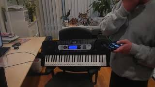 Rock Jam Rj654 54 Keys Electronic Keyboard 8 Demonstration Songs [upl. by Aivatnahs512]