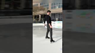 NYC Vibes skating to quotLose Controlquot with Spanish Olympic figure skater Javier Raya [upl. by Silvestro]