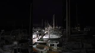 Video footage of Hurricane Milton at the marina Shorts [upl. by Tnirb579]