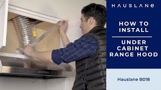 Streamline Insert Range Hood  Installation Tutorial [upl. by Ecreip951]