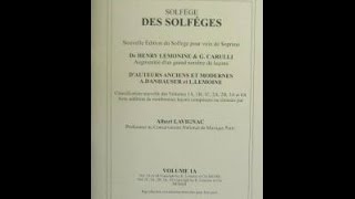 Lavignac Solfege Book 1A No12 [upl. by Sonni]