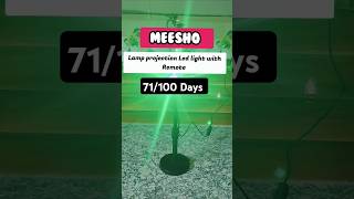 Meesho projection Led light with remote shorts youtubeshorts short ytshort led light trending [upl. by Finbur]