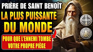 🛑PRIÈRE MIRACULEUSE DU CHAPELET DE SAINT BENOÎT POUR QUE VOTRE ENNEMI TOMBE DANS SA PROPRE PIÈGE [upl. by Raab733]