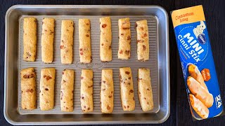 How to Make Pillsbury Mini Cinni Stix [upl. by Retsevlys]