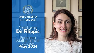 Cristiana De Filippis European Mathematical Society Prize 2024 [upl. by Nayarb]