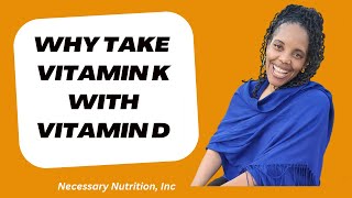 3 REASONS to Take Vitamin K2 with D3 [upl. by Maleki]