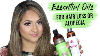 Essential Oils for Hair Loss and Alopecia [upl. by Dulce898]